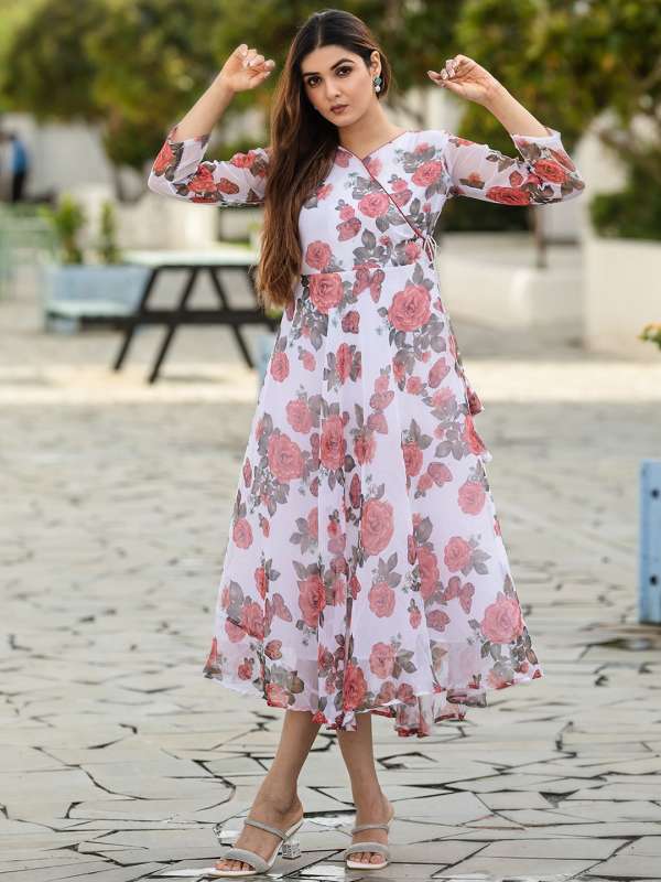 Buy Trendy Georgette Dresses for Women Girls Online in India Myntra