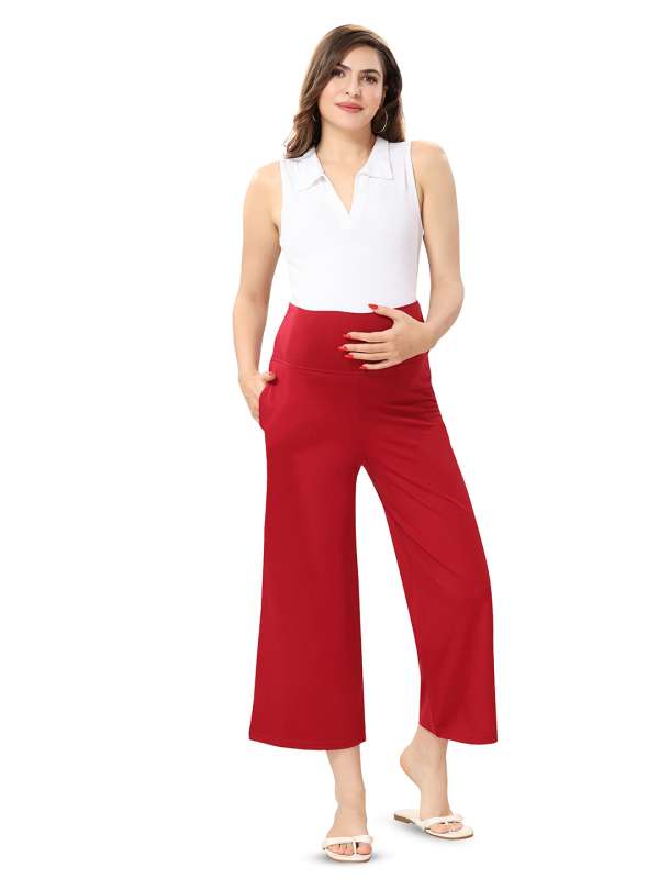 Palazzo pants on myntra sale