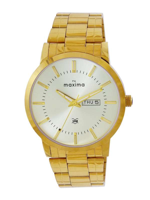 Silver Men Watches Maxima Buy Silver Men Watches Maxima online in India