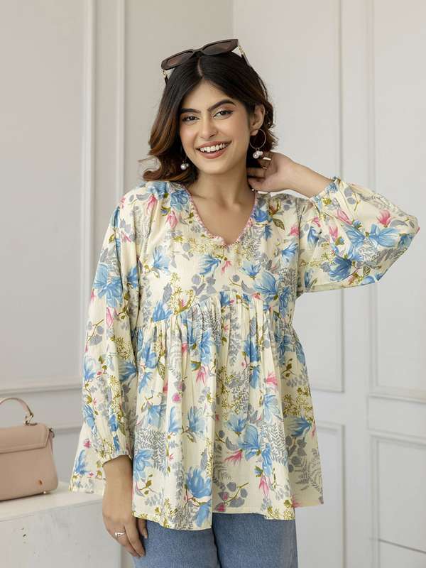white peplum blouse long sleeve