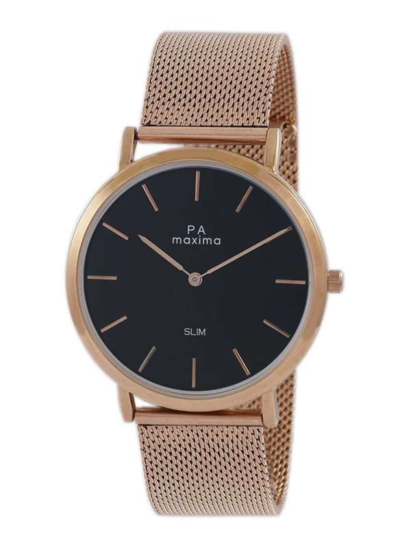Maxima rose gold watches shop