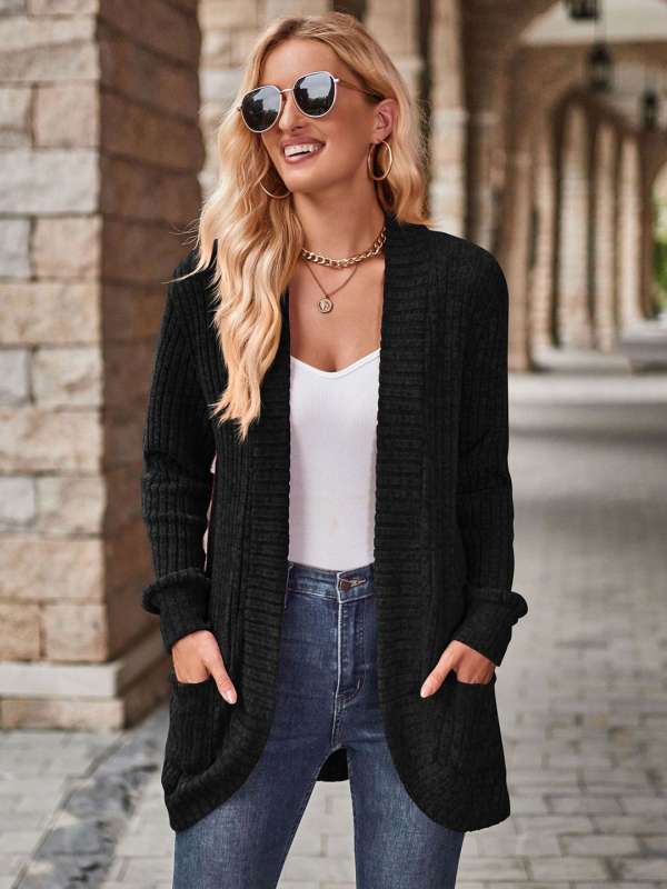 Ladies longline sweaters online