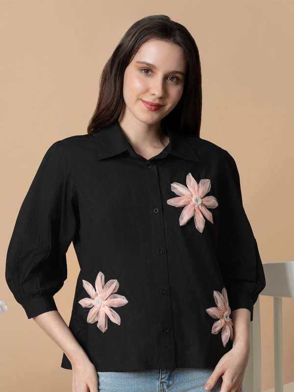 Women s Shirts Tops Buy Shirts Ladies Tops Online Myntra