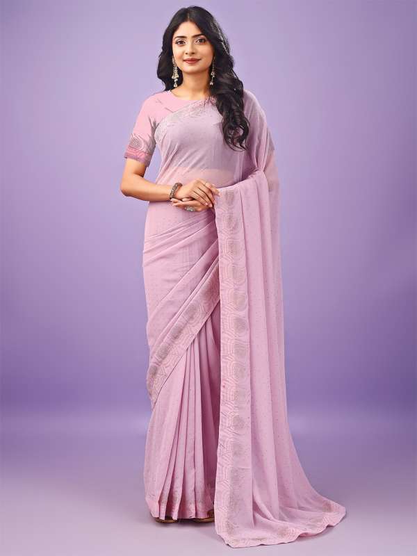 Chiffon Saree Buy Elegant Chiffon Sarees online Myntra