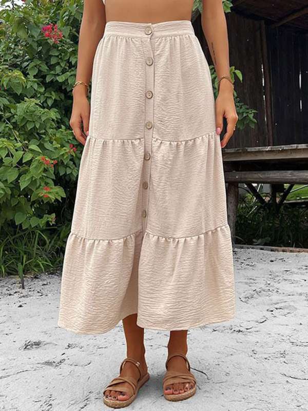 Layered skirt online india hot sale