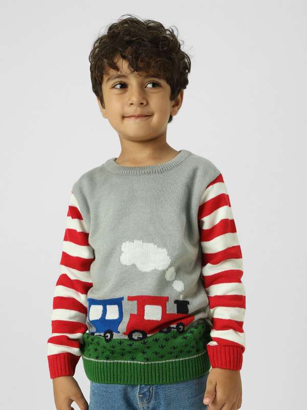 Boys Grey Sweaters Buy Boys Grey Sweaters online in India