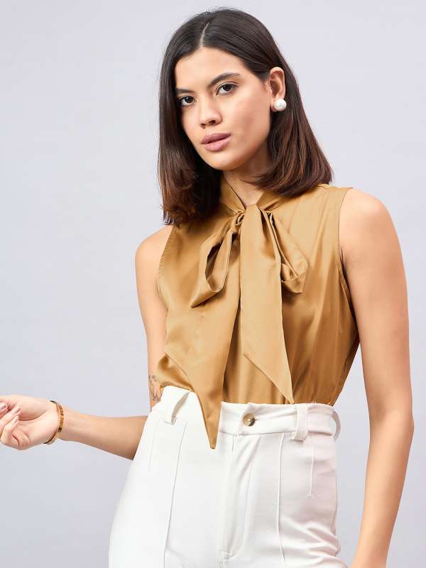 Gold top women's clothing best sale