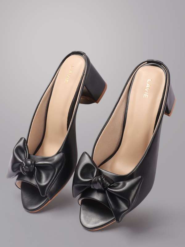 Black peep toes store
