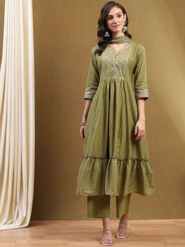 Biba olive green suit discount