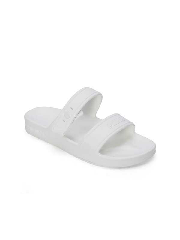 Puma jelly slides white best sale