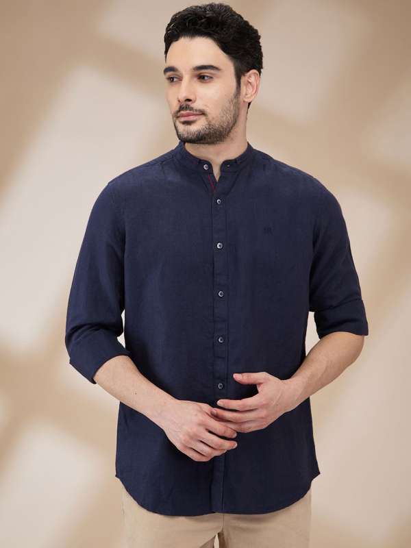 Online raymond linen shirts store