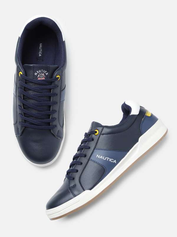 Navy blue nautica shoes cheap