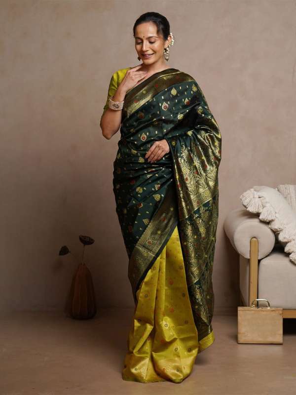 Half saree online myntra deals