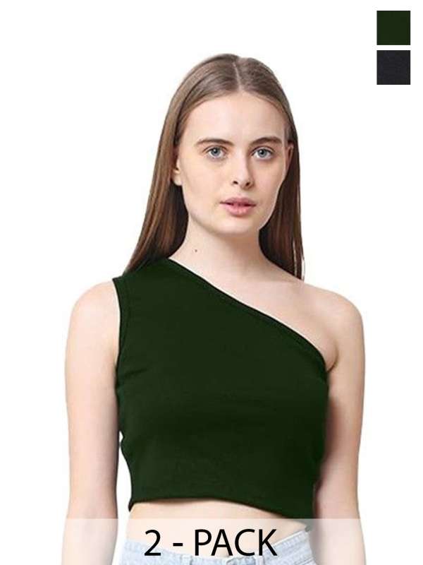 One side cut tops outlet