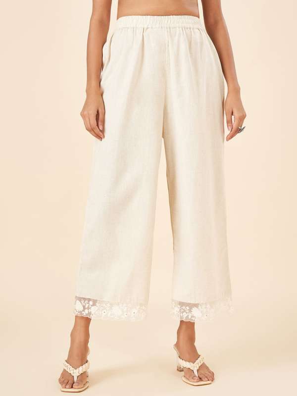 Women Palazzo Rangmanch Pantaloons W Buy Women Palazzo Rangmanch Pantaloons W online in India