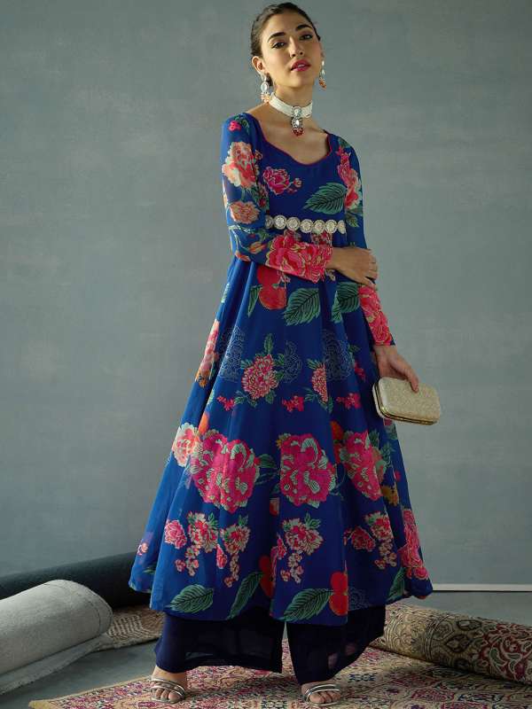 Floor length kurtis myntra discount