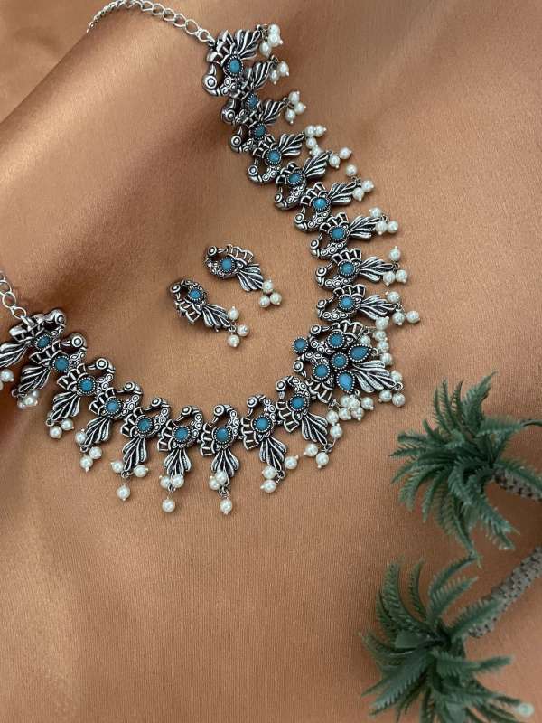 Midi Striper Dress Jewellery Set Buy Midi Striper Dress Jewellery Set online in India