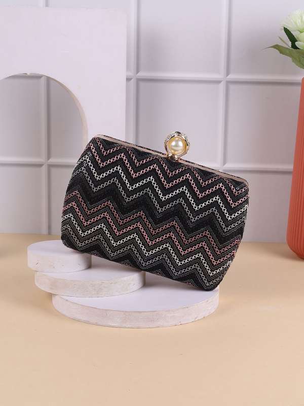 E Bags Women Evening Small Clutch Purse Black Buy E Bags Women Evening Small Clutch Purse Black online in India