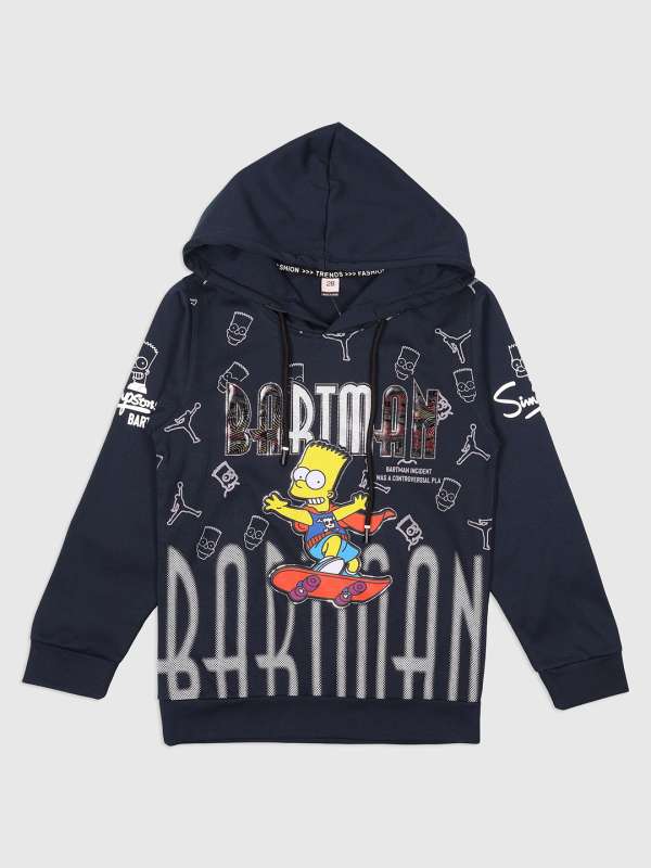 Simpsons hoodie kids deals