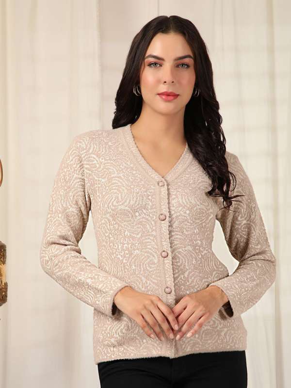 Sweater for women on saree hotsell