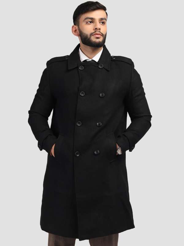 Mens long length coats store