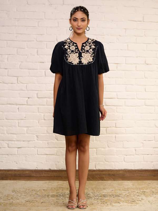 Women Embroidered Dresses Buy Women Embroidered Dresses online in India