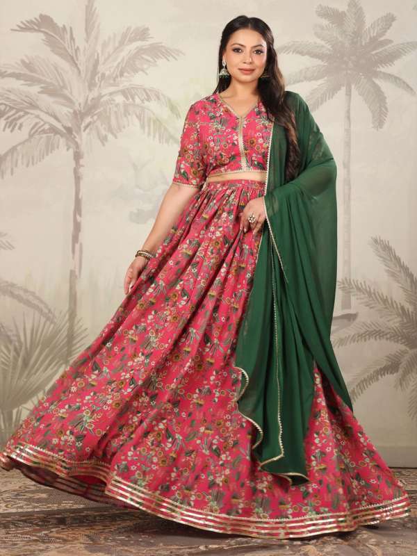 Buy plus size lehenga online store