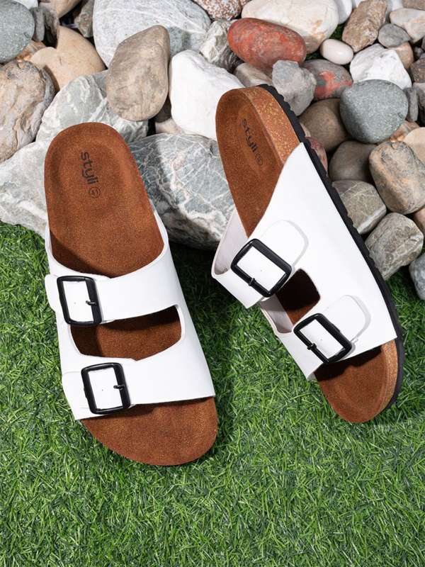 White sandals online india outlet