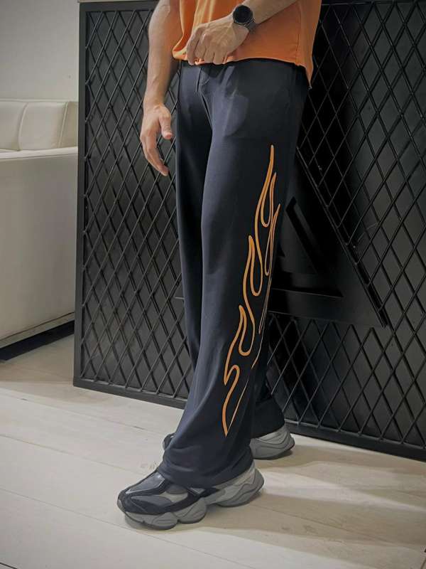 Track pants with chain pockets clearance