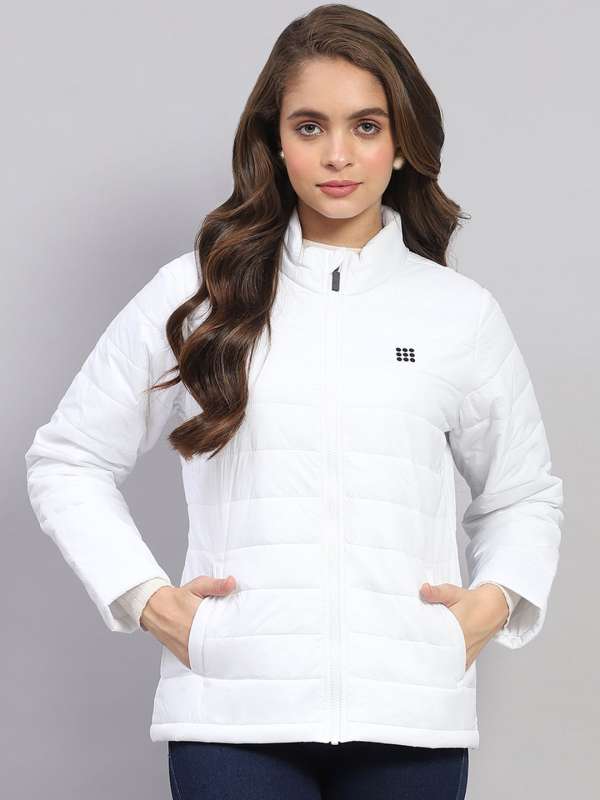 Women White Jackets Shop for Women White Jacket Online Myntra