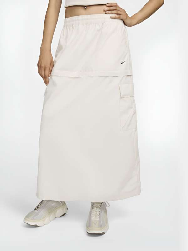 Nike white pencil skirt 2025