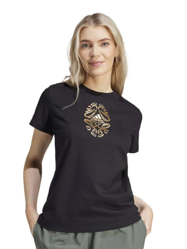 Adidas Black Printed Round Neck T Shirt 7150012.htm Buy Adidas Black Printed Round Neck T Shirt 7150012.htm online in India