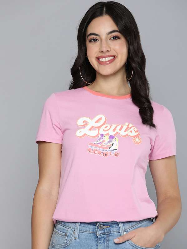 Levis Pink Tshirts Buy Levis Pink Tshirts online in India
