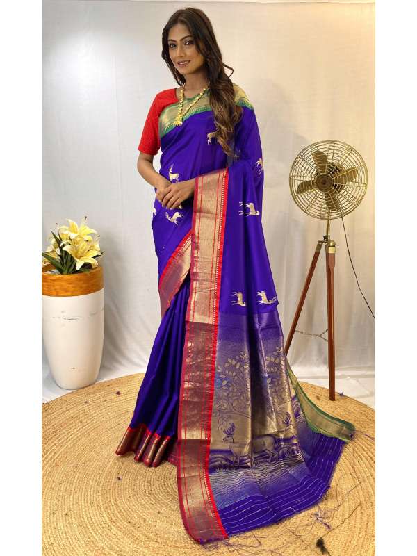 Myntra soft silk sarees new arrivals