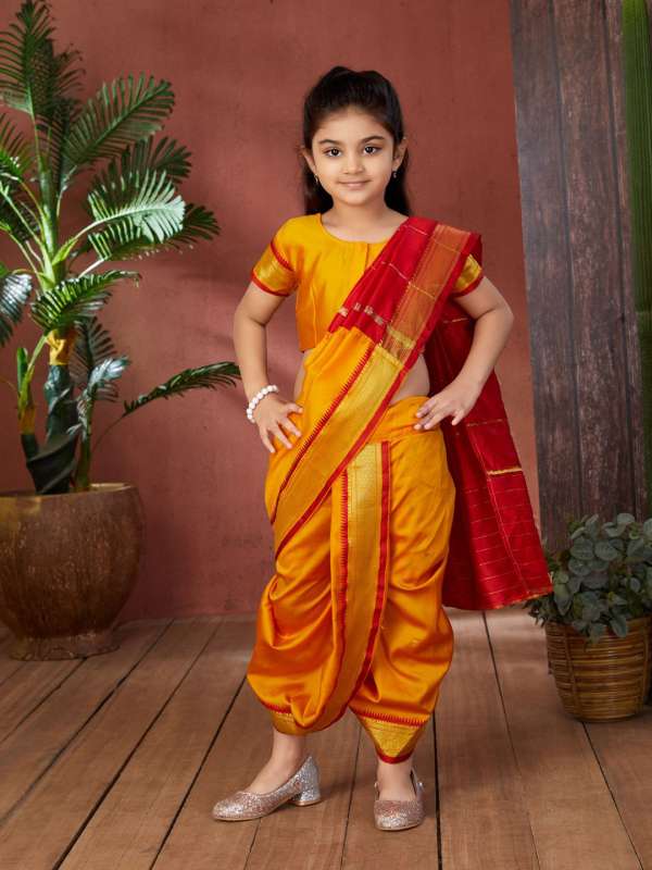 Dhoti Saree Buy Dhoti Saree online in India