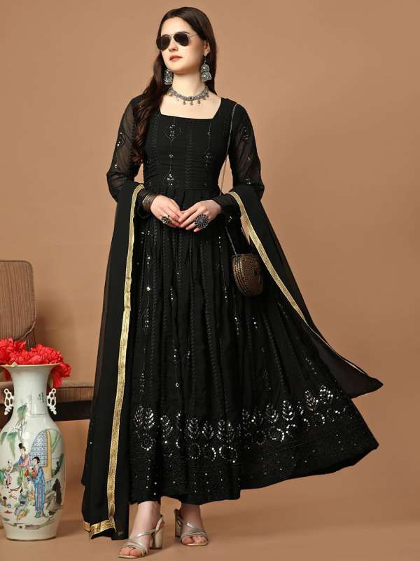 Long gown on myntra clearance