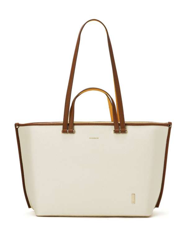 Leather tote bags online india discount