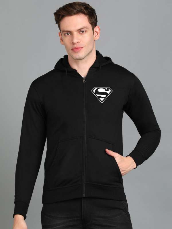 Superman sweatshirt mens store