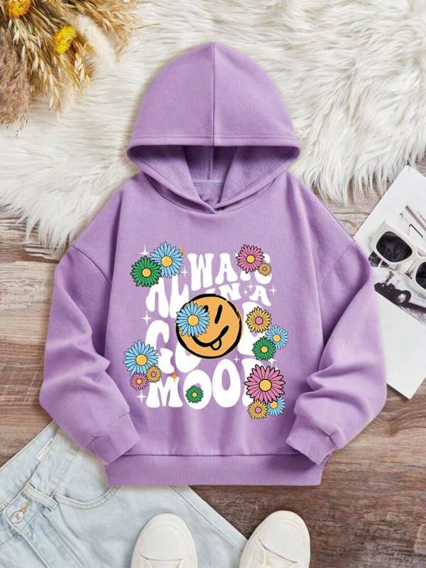 Cute purple hoodies sales
