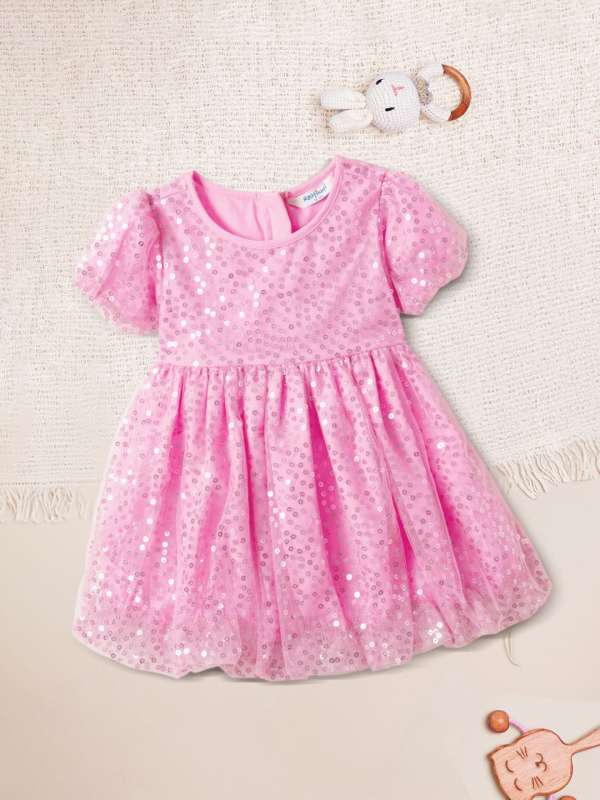 Pink Party Girls Dresses Buy Pink Party Girls Dresses online in India