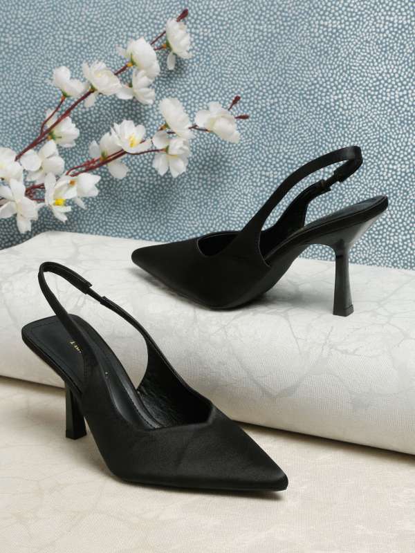 Black Stilettos Buy Trendy Black Stilettos Online in India Myntra