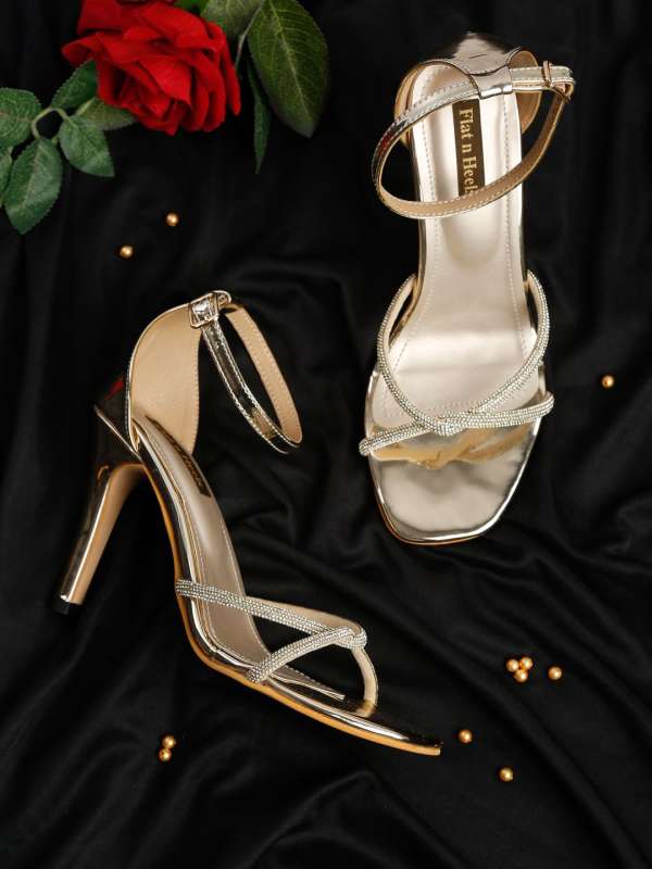 Flat N Heels Gold Stilettos 8181633.htm Buy Flat N Heels Gold Stilettos 8181633.htm online in India