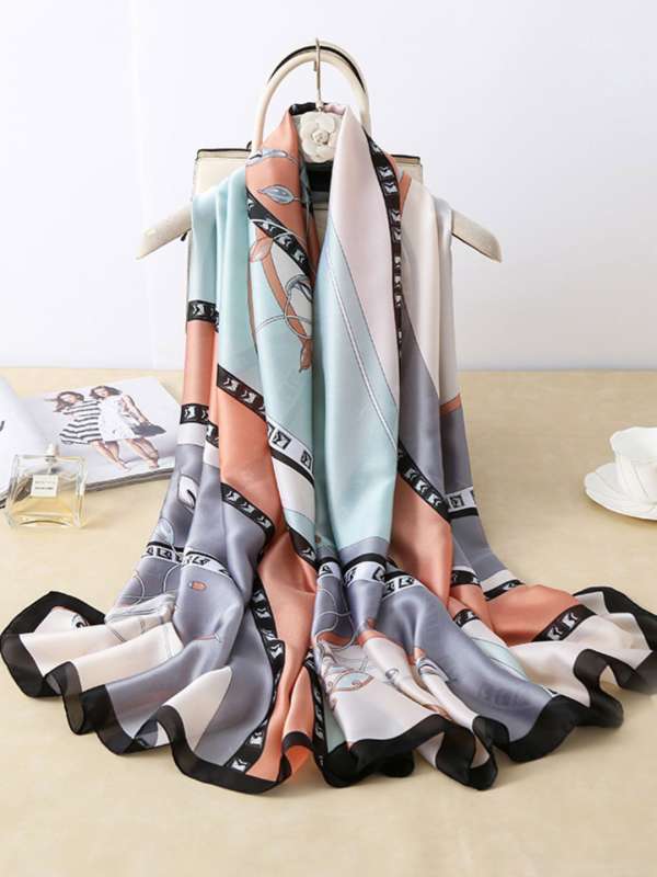 Satin Scarves Buy Satin Scarves online in India