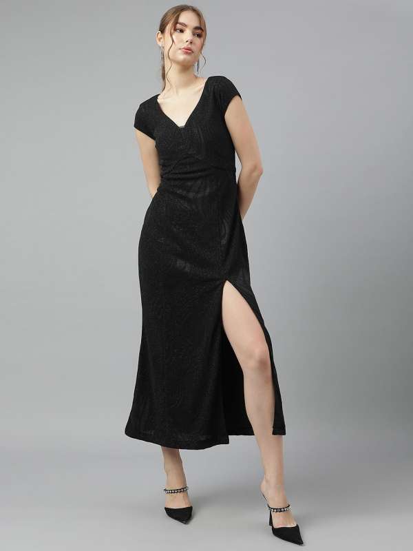Latin quarters dot print maxi dress online