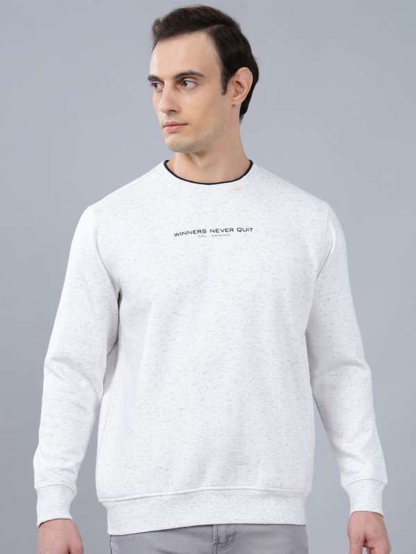 White sweatshirt online best sale