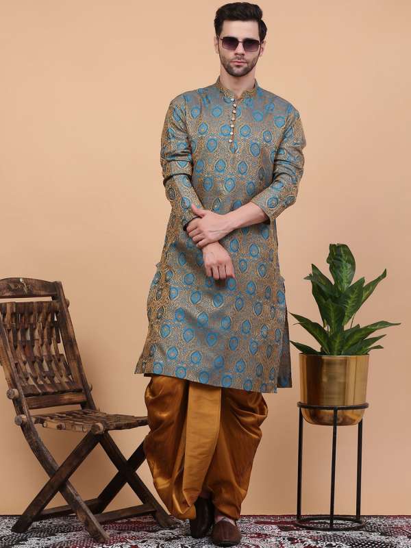 Dhoti Kurtas for Men Buy Mens Dhoti Kurta Online Myntra
