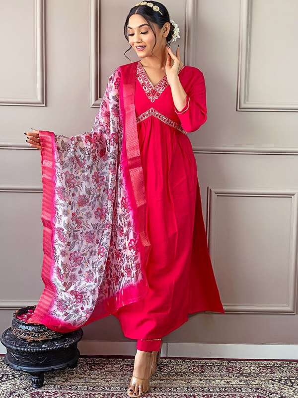 Shop Beautiful Meena Bazaar Suits for Festive Celebrations