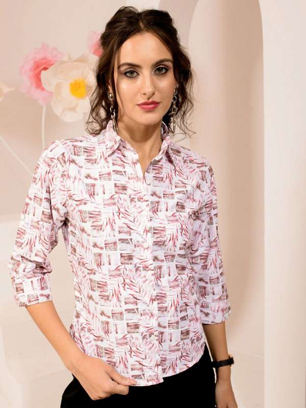 Casual shirt dames top