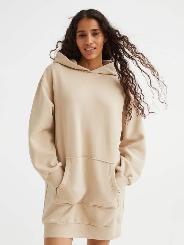 MILLY Womens Hooded Dress 