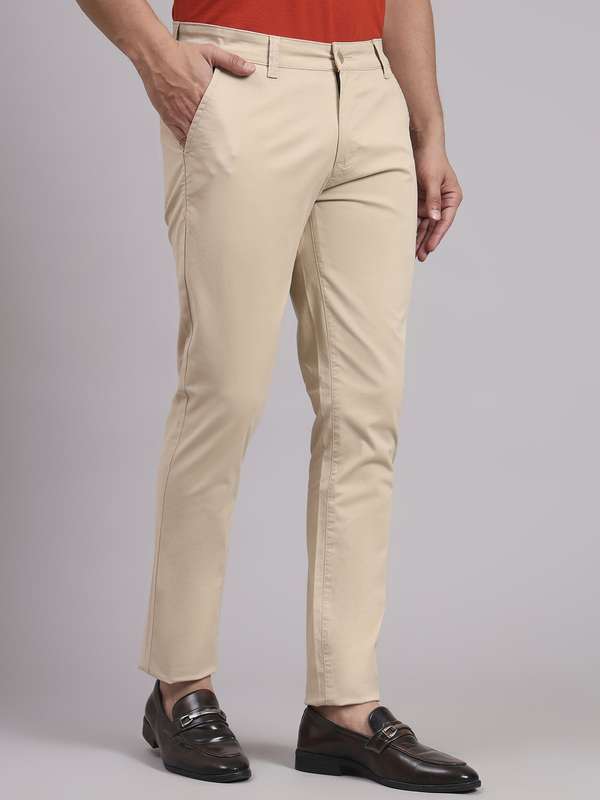 Mast And Harbour Chinos Trousers - Buy Mast And Harbour Chinos Trousers  online in India